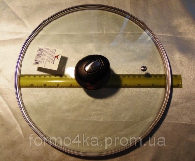 Крышка стеклянная для сковородок диаметром 28 см
Комплектуется бакелитовой ручко. . фото 5