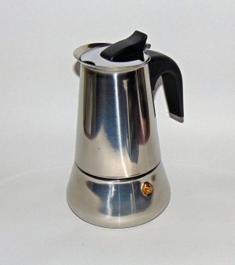 
Кофеварка на 4 чашки, материал нержавеющая сталь
 -Кофеварка на 4 чашки
-Корпус. . фото 4