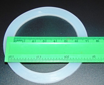 Гумка-прокладка для гейзерної кавоварки
Розміри:
9 чашок — зовнішній 80 мм, внут. . фото 6