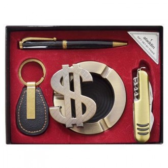 Набор подарочный для мужчин 
с символикой "Доллар ($)"
В наборе пепельница, брел. . фото 6