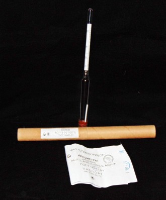 Спіртомер
Ареометр скляний
Застосовується для вимірювання об'ємної частки етилов. . фото 5