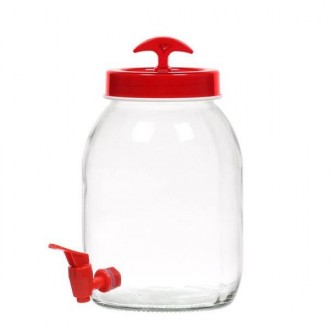 Диспенсер для лимонаду з нержавіючим краном (лимонадниця) Glass-P 4,25 л. (425H). Київ. фото 1 Диспенсер для лимонаду з нержавіючим краном (лимонадниця) Glass-P 4,25 л. (425H). Київ. фото 1
