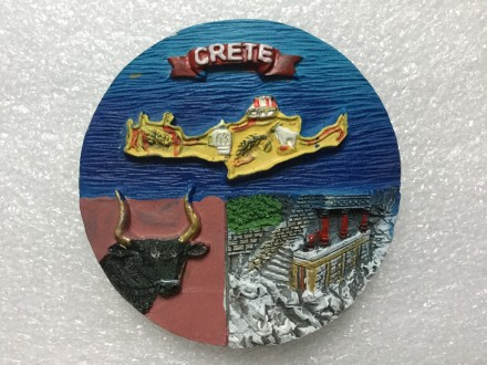 Очень красивые сувенирные тарелки, магниты, монеты из Греции станут украшением В. . фото 5