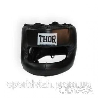 Шолом боксерський THOR NOSE PROTECTION 707 (Leather) BLK XL Производитель: Thor;. . фото 1