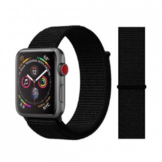 Ремінець для годинника Apple Watch Nylon Loop 42 / 44 / 45 мм - міцний нейлонови. . фото 5