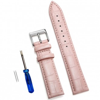 Ремешок для часов Leather bracelet Universal - кожаный ремешок с пряжкой-застежк. . фото 2