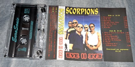 Продам Кассету Scorpions - Eye II Eye
Состояние кассета/полиграфия VG+/VG+
Кор. . фото 5