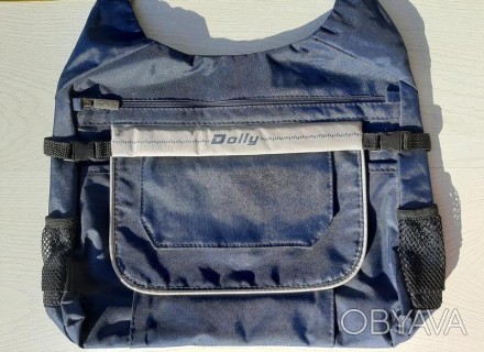 Сумка Через плече Dolly (синя) 

Відмінна якість 
Міцна, щільна плащівка 
Ро. . фото 1