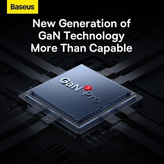 Сетевое зарядное устройство BASEUS GaN5 Pro 65W (CCGAN65E3) - это компактная и в. . фото 9