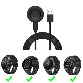 Зарядний пристрій призначений для зарядки cмарт годинників Huawei Watch GT2Pro /. . фото 7