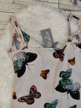 Женская блузка Melio майка молочного цвета с бабочками
Состояние: новое
Производ. . фото 6