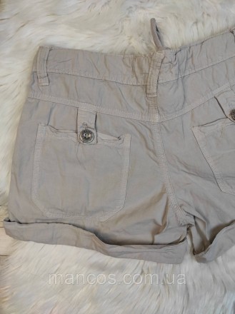 Женские шорты O&S хлопковые бежевые короткие 
Состояние: новое
Производитель: O&. . фото 5