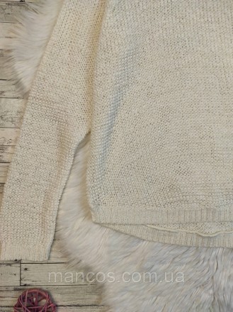 Женский свитер H&M белый
Состояние: б/у, в идеальном состоянии 
Производитель: H. . фото 4