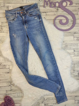 Женские джинсы Colin's голубые рваные
Состояние: б/у, в идеальном состоянии 
Про. . фото 2