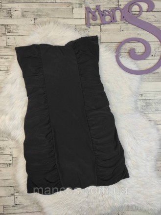 Женское платье Soft Line чёрное без бретелек облегающее
Состояние: б/у, в идеаль. . фото 5