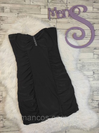 Женское платье Soft Line чёрное без бретелек облегающее
Состояние: б/у, в идеаль. . фото 2