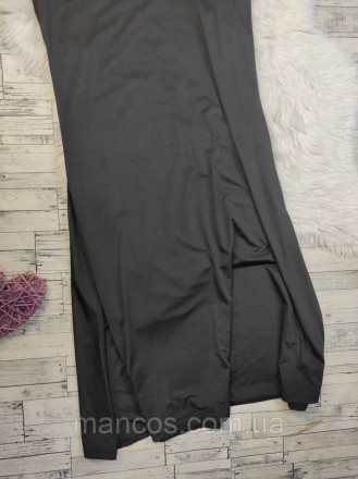 Женское платье чёрное длинное без бретелек с открытыми боками
Состояние: б/у, в . . фото 4