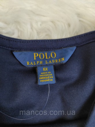 Детское платье Polo Ralph Lauren тёмно-синего цвета
Состояние: б/у, в идеальном . . фото 8