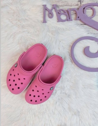Детские аквашузы Crocs розовые для девочки кроксы шлепанцы шлепки Размер 12/13 3. Кривой Рог. фото 1 Детские аквашузы Crocs розовые для девочки кроксы шлепанцы шлепки Размер 12/13 3. Кривой Рог. фото 1