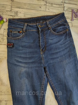 Женские джинсы Relucki синие 
Состояние: б/у, в очень хорошем состоянии 
Произво. . фото 3
