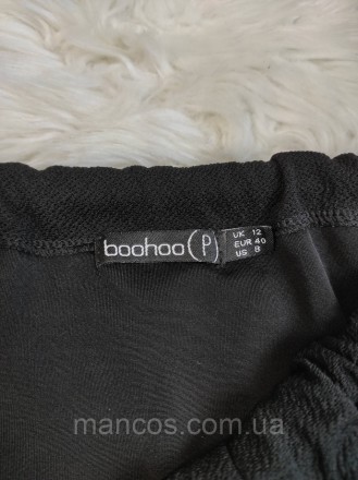 Женская блуза Boohoo черная 
Состояние: б/у, в отличном состоянии 
Производитель. . фото 8