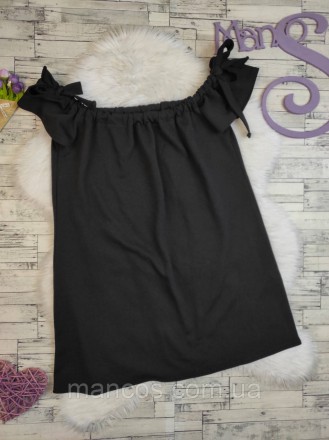 Женская блуза Boohoo черная 
Состояние: б/у, в отличном состоянии 
Производитель. . фото 2