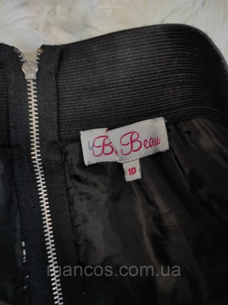 Детская юбка Bi Biau для девочки черная с принтом с карманами и подкладкой
Состо. . фото 6