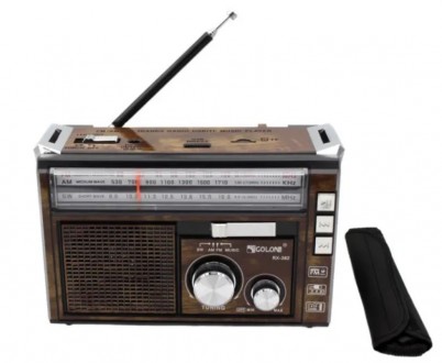 Описание Радиоприемника Golon RX-382 MP3 USB, коричневого
Радиоприемник портатив. . фото 5