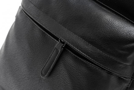 
Мужской городской рюкзак эко кожа черный
Характеристики:
Материал: Плотная и вы. . фото 6