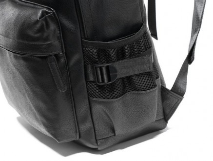 
Мужской городской рюкзак эко кожа черный
Характеристики:
Материал: Плотная и вы. . фото 5