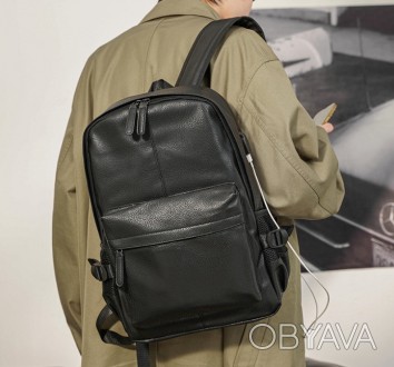 
Мужской городской рюкзак эко кожа черный
Характеристики:
Материал: Плотная и вы. . фото 1