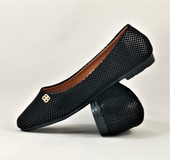 Женские балетки - туфли отличного качества с эластичной резиновой подошвой. Верх. . фото 5