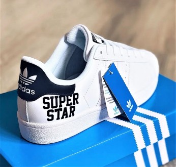 Кроссовки в стиле Adidas Superstar ТОП качество. Верх выполнен из мягкой и качес. . фото 5