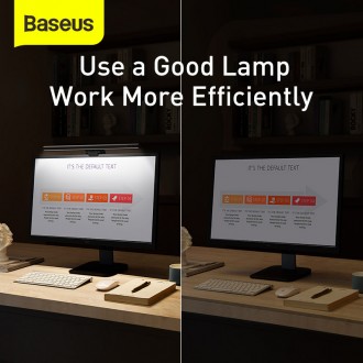 Описание Десктоп-лампы скринбара Baseus USB DGIWK-B01, черной
Десктоп-лампа скри. . фото 10