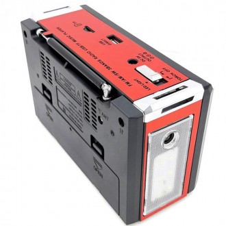 Описание Радиоприемника портативного Golon RX-381 MP3 USB, красного
FM-проигрыва. . фото 3