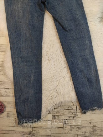 Детские джинсы Authentic для девочки синие 
Состояние: б/у, в идеальном состояни. . фото 7