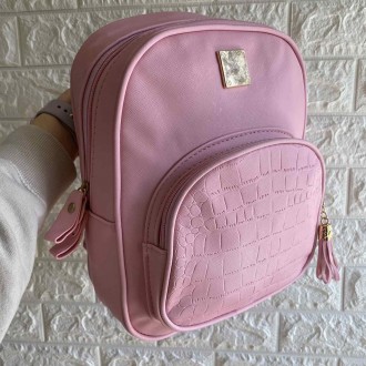 Детский рюкзак прогулочный рептилия, небольшой рюкзачок для девочек в стиле репт. . фото 15