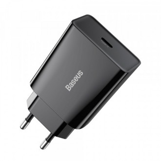 Описание Адаптера сетевого BASEUS CCFS-SN01 Speed Mini USB Type-C 20W, 3A, черно. . фото 2