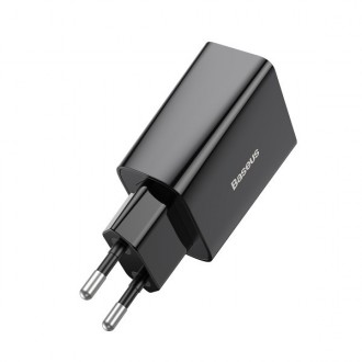 Описание Адаптера сетевого BASEUS CCFS-SN01 Speed Mini USB Type-C 20W, 3A, черно. . фото 4