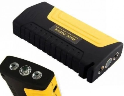Описание Пускового устройства авто аккумулятора Jump Starter 6756 2000W, желтого. . фото 3