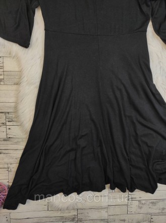 Женское платье Boohoo чёрное летучая мышь 
Состояние: новое 
Производитель: Booh. . фото 7