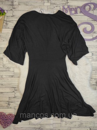 Женское платье Boohoo чёрное летучая мышь 
Состояние: новое 
Производитель: Booh. . фото 5