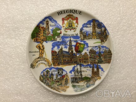 Недорогие сувениры из Бельгии: магниты 60 гривен (есть и дешевле), тарелки от 10. . фото 1