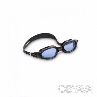 Комфортні, універсальні окуляри для плавання 55692 з ефективним захистом від уль. . фото 1