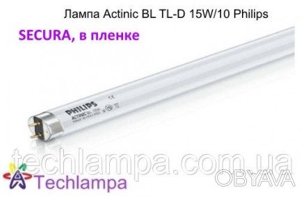 
Лампа Secura TL-D 15W/10 BL Actinic Philips
Люминисцентные лампы низкого давлен. . фото 1