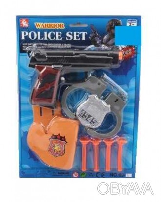 Полицейский набор на листе /168-2/ 09-8 ish 
Отправка товара:
• Срок: 1-2 рабочи. . фото 1