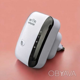 Підсилювач WiFi сигналу з вбудованою антеною LV-WR03, живлення 220 V, 300Mbps