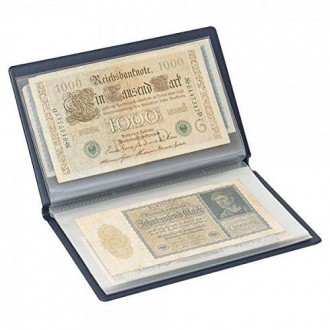 Альбом для банкнот Schulz
Розмір кишені - 175х86 мм
Кількість листів - 20
Виробн. . фото 6