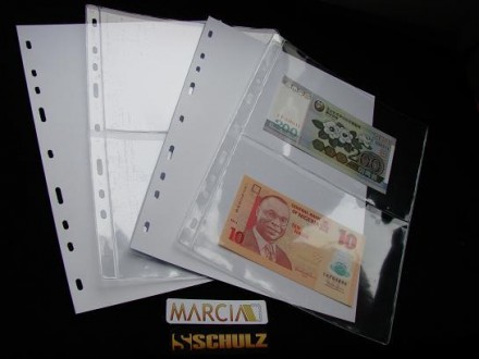 Альбом на банкноты Schulz Польша
Альбом состоит из 10 листов + 10 картонных прок. . фото 6