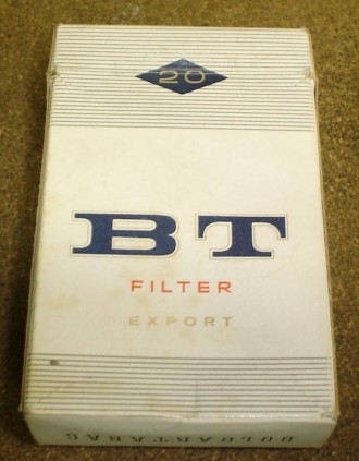 Пачка от сигарет “BT”, Bulgartobac. Болгария времён 1970-х годов. Со. . фото 8